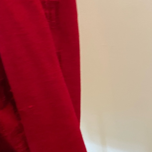 St John Sport Womens Red Cardigan with SJ Pattern in Knit / Size M / Vintage - Picture 4 of 16